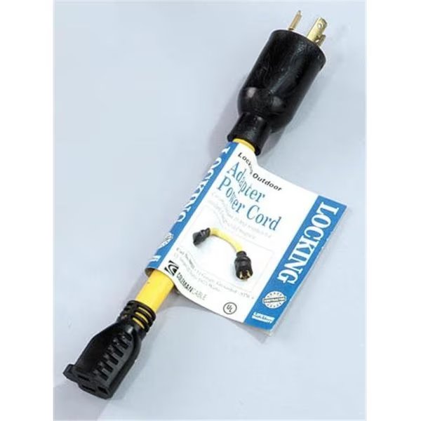 Coleman Cable Locking Adapter  09021, Southwire, Mfr#: 9021